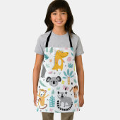 Schattige regenwoud Dieren Schort (Insitu)