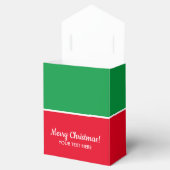 Schattige rendier cartoon aangepaste bulk kerstfee bedankdoosjes (Geopend)