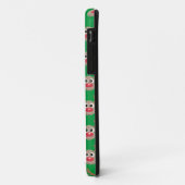 Schattige rendier Cartoon Pattern Christmas Green Case-Mate iPhone Case (Achterkant/links)