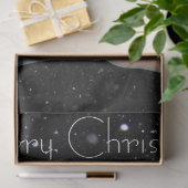 Schattige rendier kerstwens tissuepapier (Geschenk)
