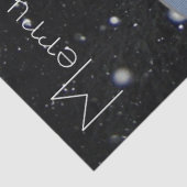 Schattige rendier kerstwens tissuepapier (Detail)
