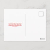 Schattige rendieren Cartoon kerst Briefkaart (Achterkant)