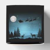 Schattige rendieren 's nachts bedankdoosjes (Bovenkant)