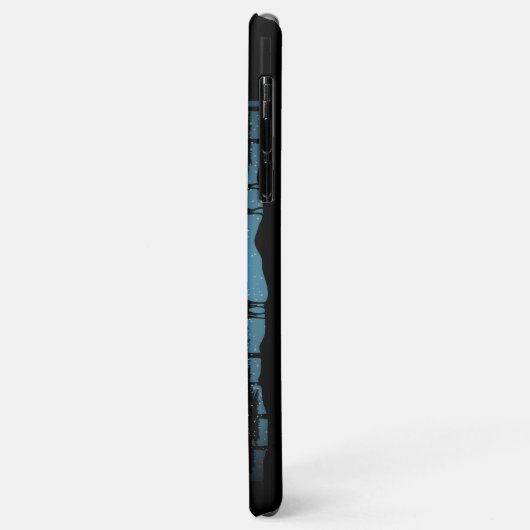 Schattige rendieren 's nachts Case-Mate iPhone case (Achterkant/links)