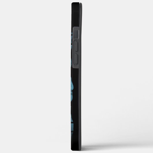 Schattige rendieren 's nachts Case-Mate iPhone case (Achterkant / Links)