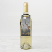 Schattige rendieren 's nachts flessenhanger (Op fles)