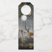 Schattige rendieren 's nachts flessenhanger (Voorkant)