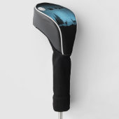 Schattige rendieren 's nachts golfheadcover (Schuin)