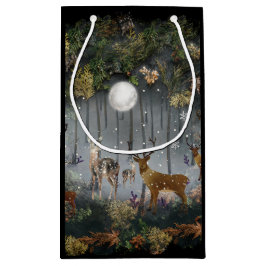 Schattige rendieren 's nachts klein cadeauzakje