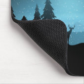 Schattige rendieren 's nachts muismat (Hoek)