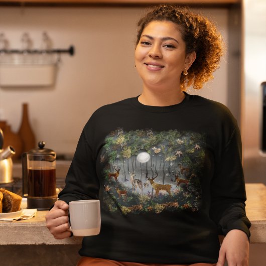 Schattige rendieren 's nachts trui