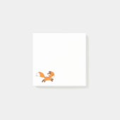 Schattige Rennende Vos Post-it® Notes (Voorkant)