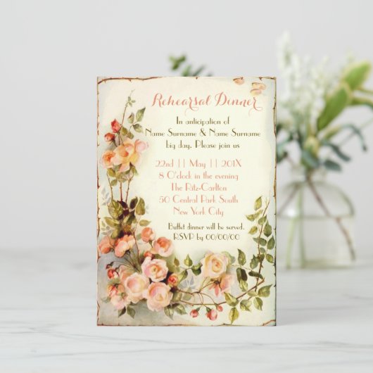 Schattige repetitiediner kaart (Staand voorkant)