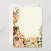 Schattige repetitiediner kaart (Achterkant)