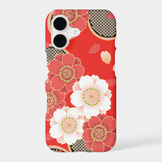 Schattige Retro Bloemen Rood Wit Vector