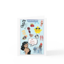 Schattige, Retro, eigenzinnig en Funny Galentine’s