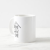 Schattige Retro Elegante Makelaar Koffiemok (Voorkant links)
