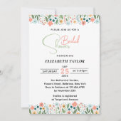 Schattige Retro Flower Vrijgezellenfeest Kaart (Voorkant)