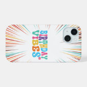 Schattige Retro Grappige Hoes voor Telefoon | verj iPhone 15 Case (Achterkant horizontaal)