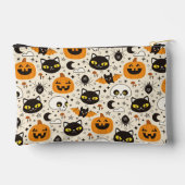 Schattige Retro Halloween patroon Etui (Achterkant)