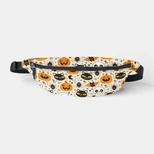 Schattige Retro Halloween patroon Heuptasje
