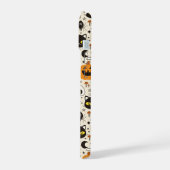 Schattige Retro Halloween patroon iPhone 15 Case (Linkerkant)