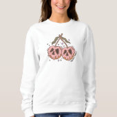 Schattige Retro Halloween Sweatshirt (Voorkant)