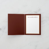 schattige retro herten van de Valentijn wekken ge Feestdagen Kaart (Binnen)