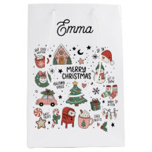 Schattige Retro Kerstset