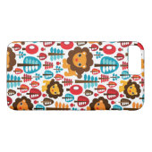 schattige retro Lion kinder illustratie Case-Mate iPhone Case (Achterkant (Horizontaal))