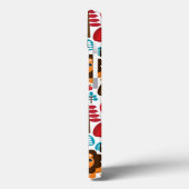 schattige retro Lion kinder illustratie Case-Mate iPhone Case (Achterkant / Links)