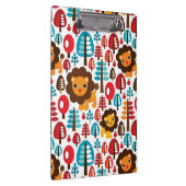 schattige retro Lion kinder illustratie Klembord (Rechts)