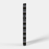 Schattige retro moderne strepen iPhone hoesje (Rechterkant)