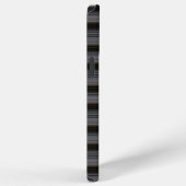 Schattige retro moderne strepen iPhone hoesje (Rechterkant)