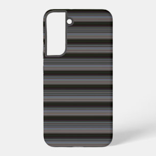 Schattige retro moderne strepen samsung galaxy hoesje