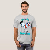 Schattige Retro Paard - Buck Fascisme T-shirt (Voorkant volledig)