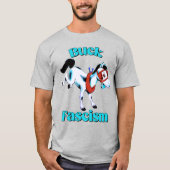 Schattige Retro Paard - Buck Fascisme T-shirt (Voorkant)