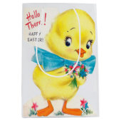 schattige retro  paasbedekking medium cadeauzakje (Voorkant)