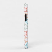 Schattige Retro Pastel Sterren Zomer Strand Case-Mate iPhone Case (Achterkant/rechts)