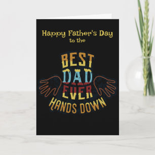 Schattige Retro Vintage Uitnodiging beste papa o