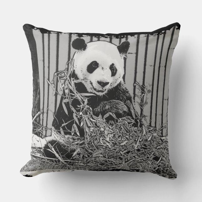 Schattige Reuzenpanda Beer Kussen (Voorkant)