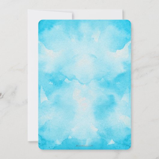 Schattige rijden met Blue Car Balloons Boy Baby sh Kaart (Achterkant)