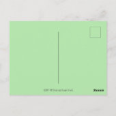 SCHATTIGE ROBOT BULLDOG EN FELINE FRIEND Funny Briefkaart (Achterkant)