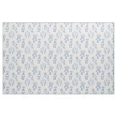 Schattige robots (blauw en wit) stof (Fat Quarter)