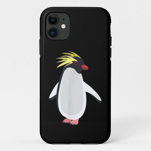 Schattige Rockhopper Pinguïn Grappig Antarctisch D Case-Mate iPhone Case (Achterkant)