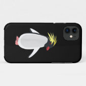 Schattige Rockhopper Pinguïn Grappig Antarctisch D Case-Mate iPhone Case (Achterkant (horizontaal))