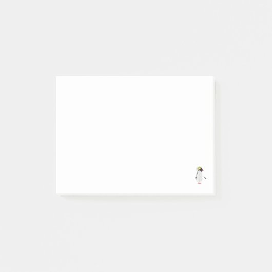 Schattige Rockhopper Pinguïn Grappig Antarctisch D Post-it® Notes (Voorkant)