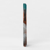 Schattige rode eekhoorn in de sneeuw met een pinec Case-Mate iPhone case (Achterkant/links)
