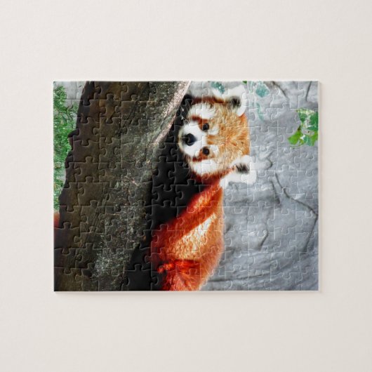 schattige rode hond legpuzzel (Horizontaal)