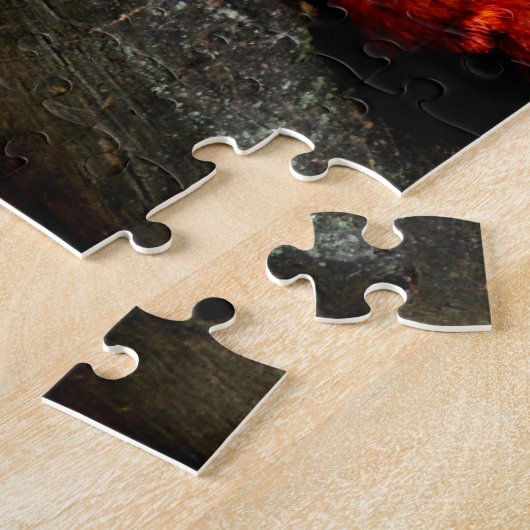 schattige rode hond legpuzzel (Zijkant)